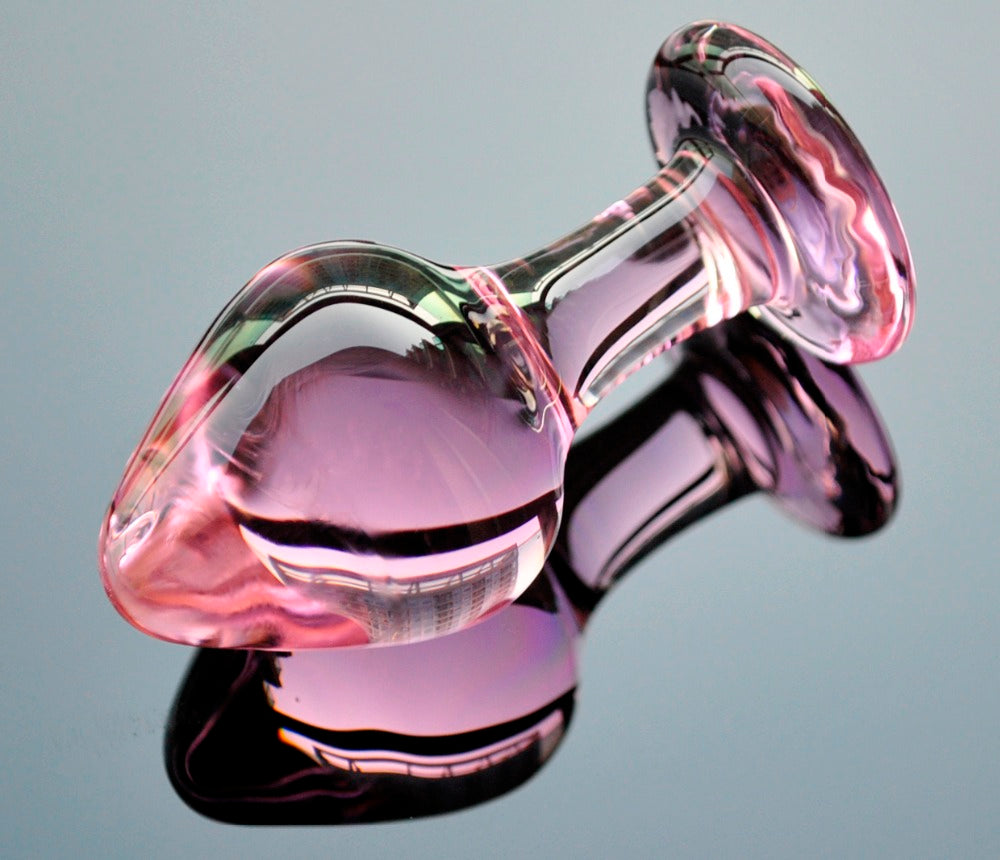 Crystal Glass Anal Plug for G-Spot Stimulation