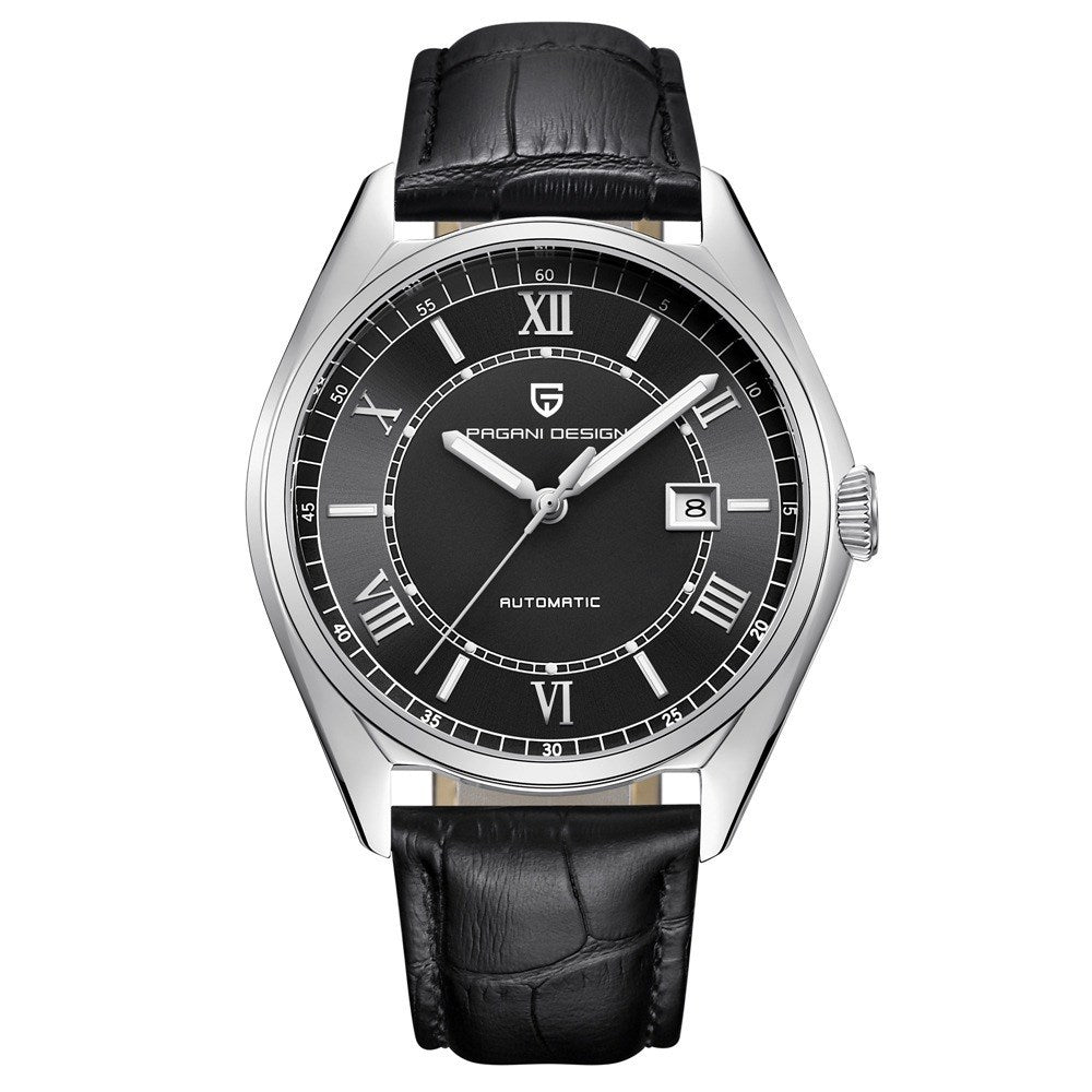 PAGANI DESIGN Men's Automatic Mechanical Watch (Leather)