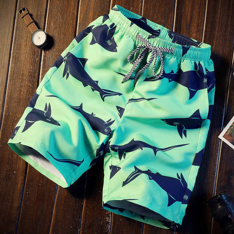 Korean Casual Beach Pants for Men - Thin Loose Style