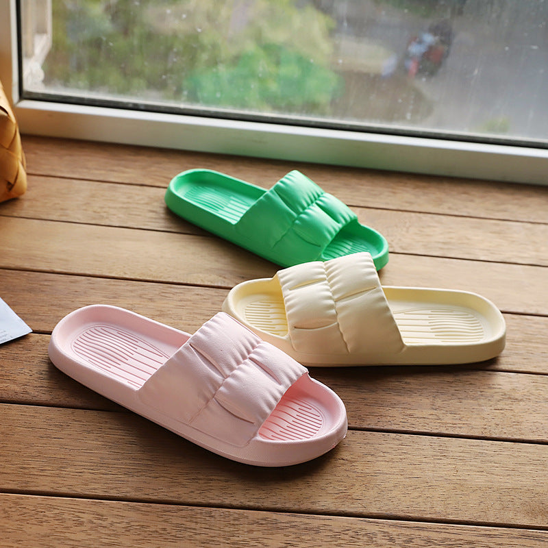 Women's Non-Slip Soft EVA Indoor Bathroom Slippers