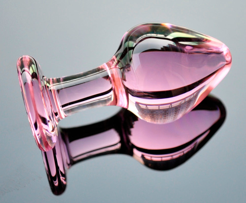 Crystal Glass Anal Plug for G-Spot Stimulation